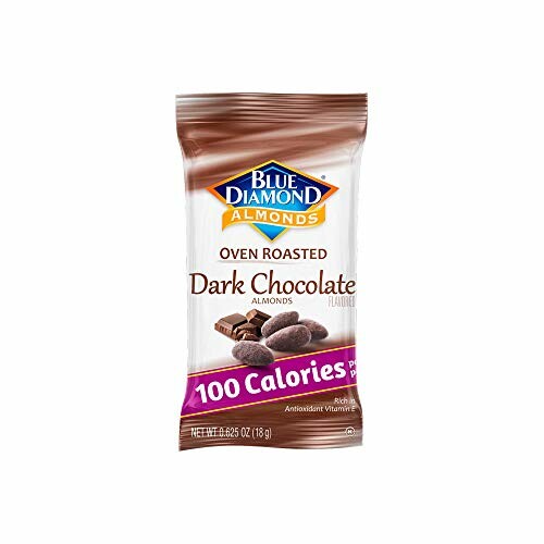 Blue Diamond dark chocolate almonds snack pack
