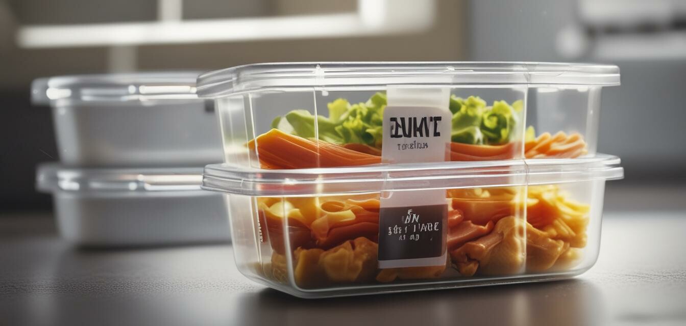 Meal Prep Labels Image